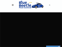 Tablet Screenshot of bluebeetlepest.com